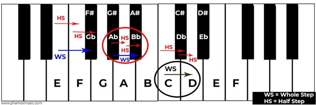 half-steps-and-whole-steps-explained-phamox-music