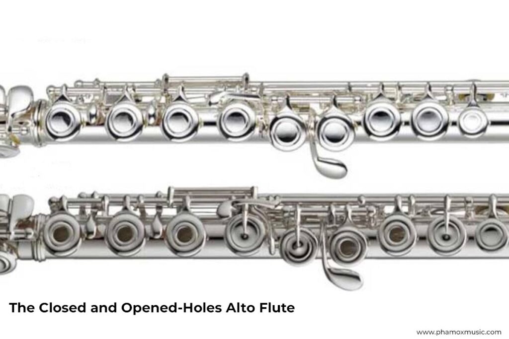 The Closed and Opened-Holes Alto Flute