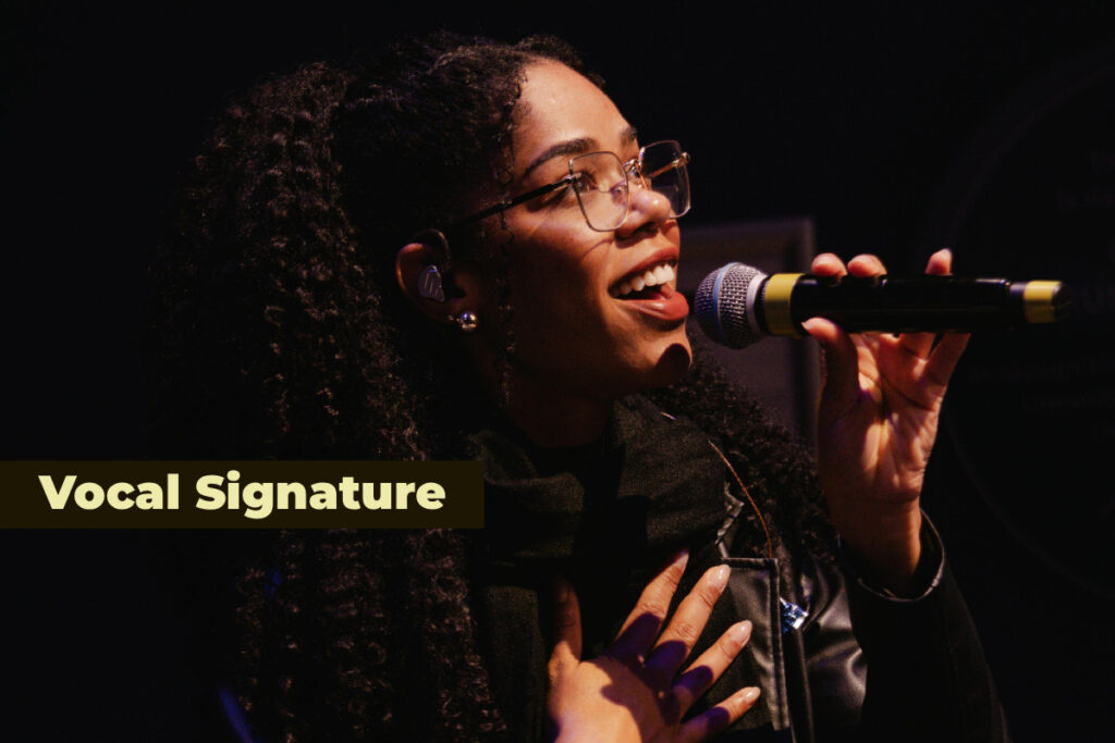 A singer image for a post- A Quick Guide to Vocal Signature